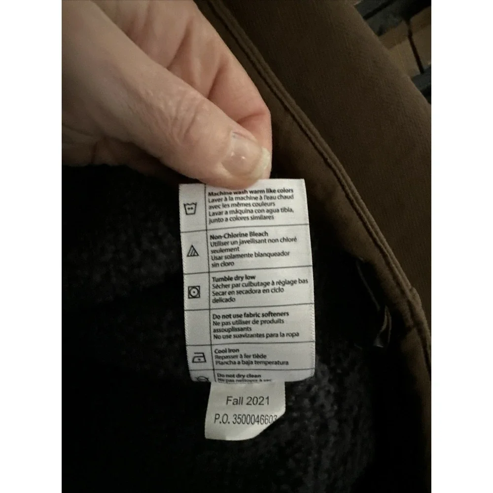 Carhartt Super Dux Relaxed Fit Mens 2XL Sherpa Lined Rain Defender Brown 0J5001